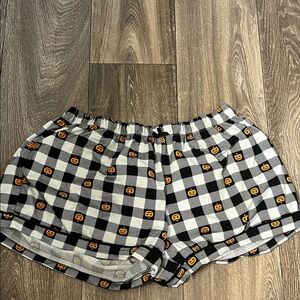 Emoji Patterned Women's Athletic Shorts